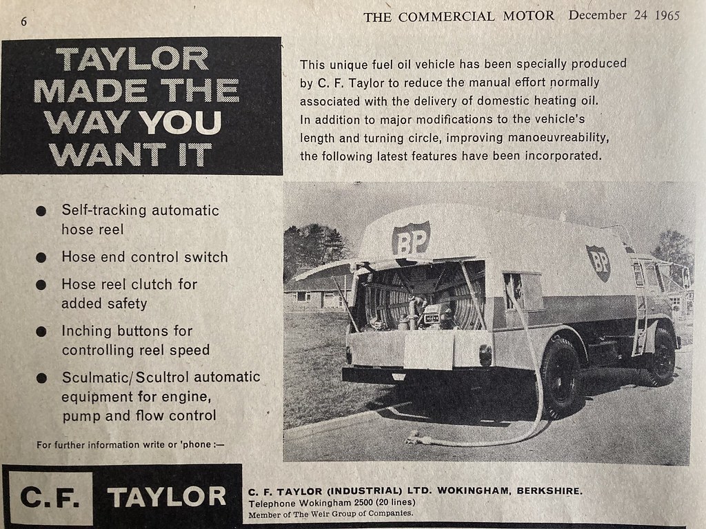 Commercial Motor advert -1965 -BP -Bedford TK. | Alan Biggs | Flickr