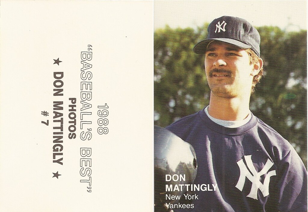 1988 Baseballs Best Photos - Mattingly, Don 7