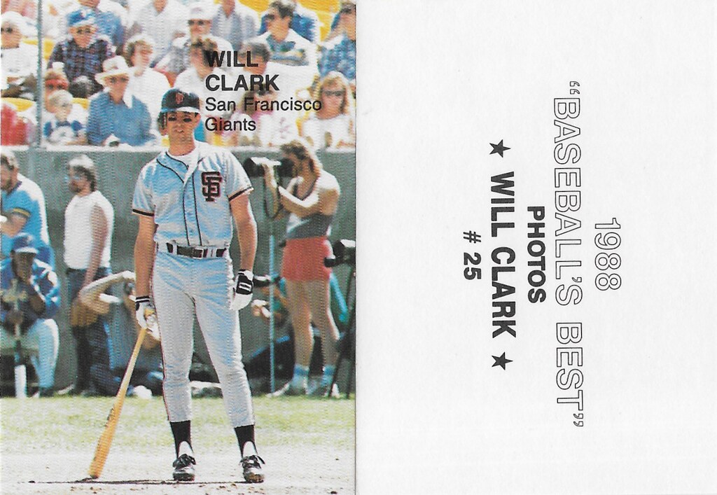 1988 Baseballs Best Photos - Clark, Will 25
