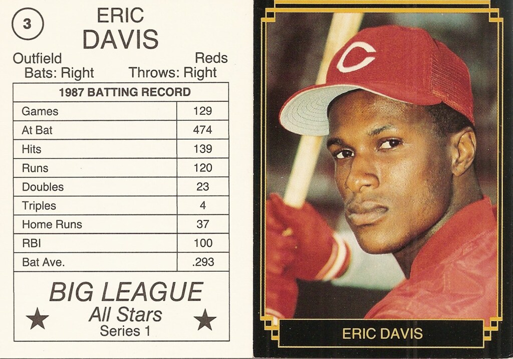 1988 Big League All-Stars - Davis, Eric (Series 1)