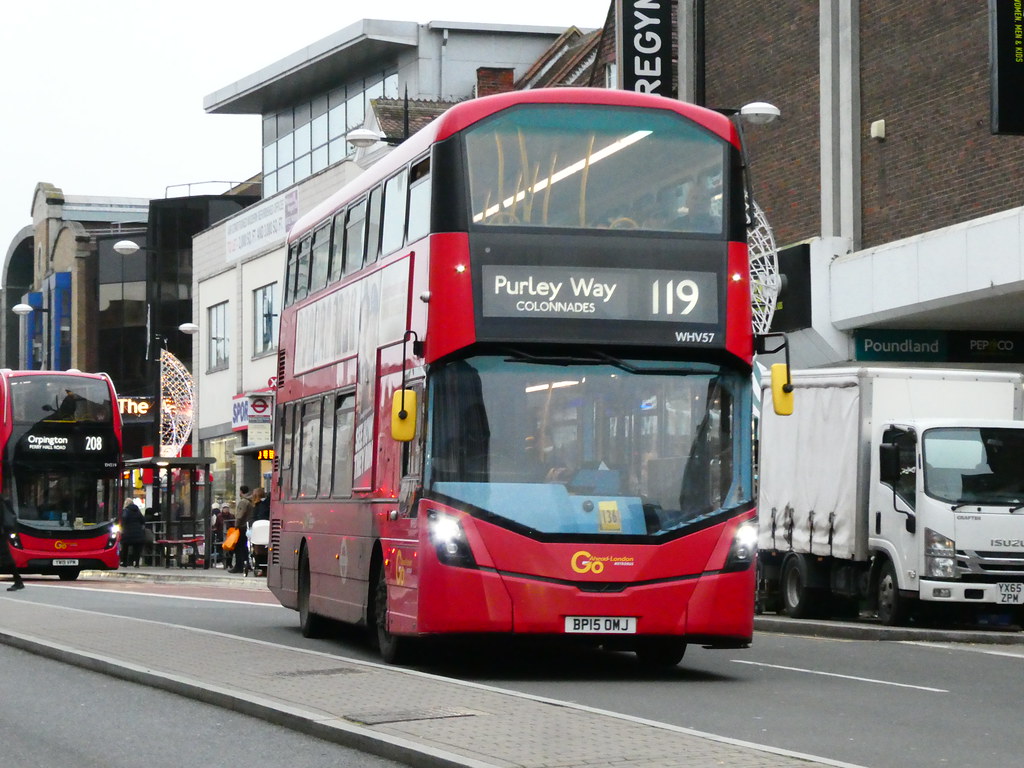 Go Ahead London Metrobus WHV57 BP15OMJ On Route 119 in Bro… | Flickr