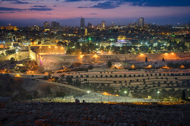 Jerusalem & Sunset