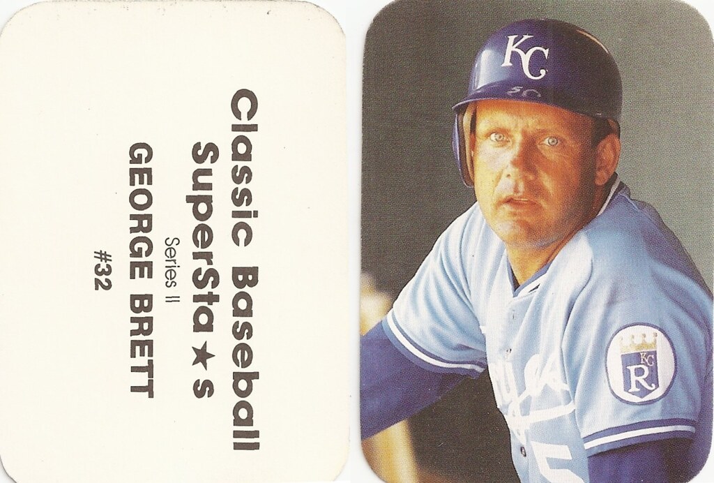 1988 Classic Baseball Superstars - Brett, George (Series II)