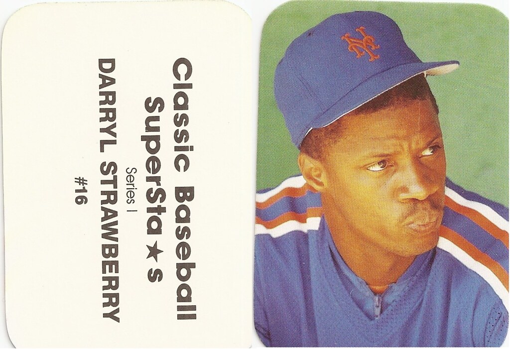 1988 Classic Baseball Superstars - Strawberry, Darryl (Series I)