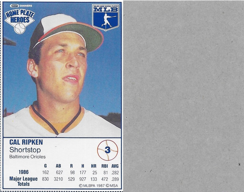 1987 Kraft - Ripken Jr, Cal