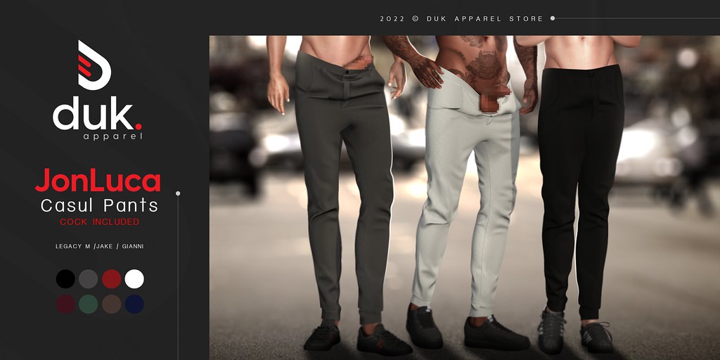 [DUK] – JONLUCA Interactive Casual Pants x Saturday Sale