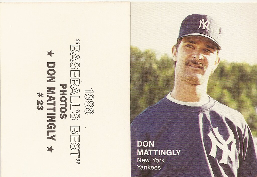 1988 Baseballs Best Photos - Mattingly, Don 23