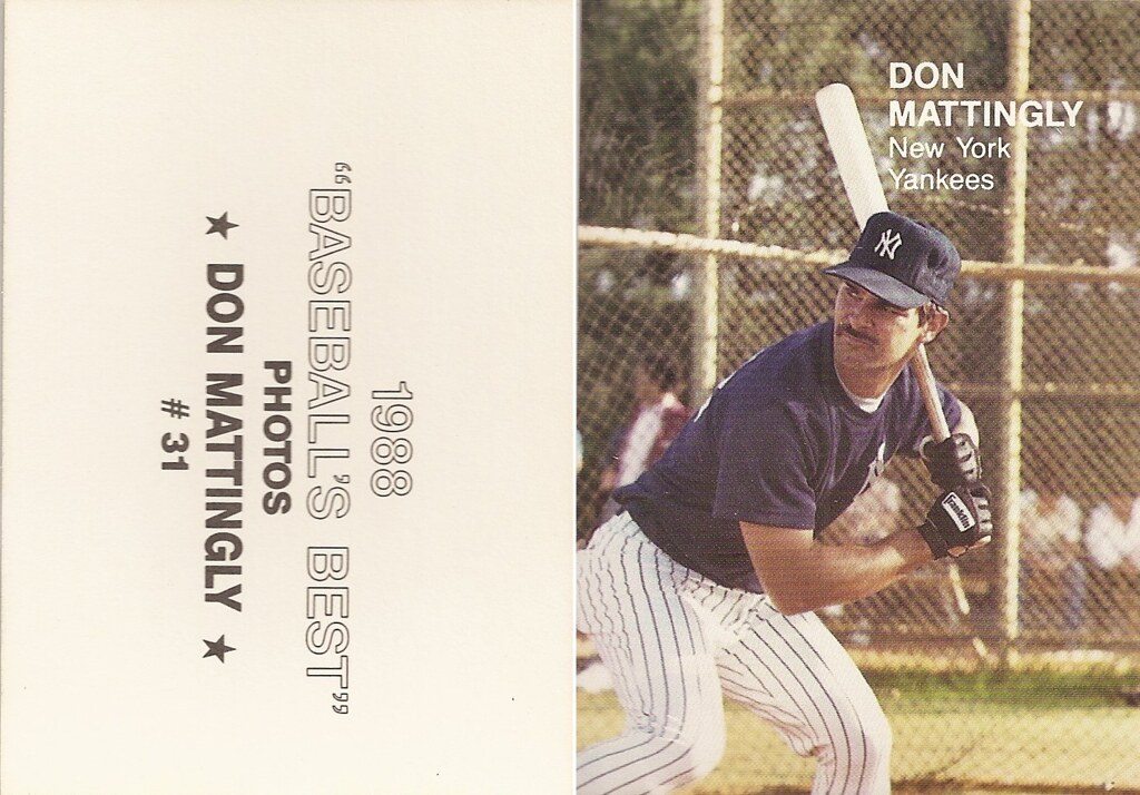 1988 Baseballs Best Photos - Mattingly, Don 31