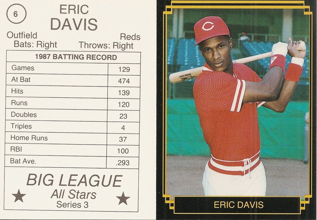 1988 Big League All-Stars - Davis, Eric (Series 3)