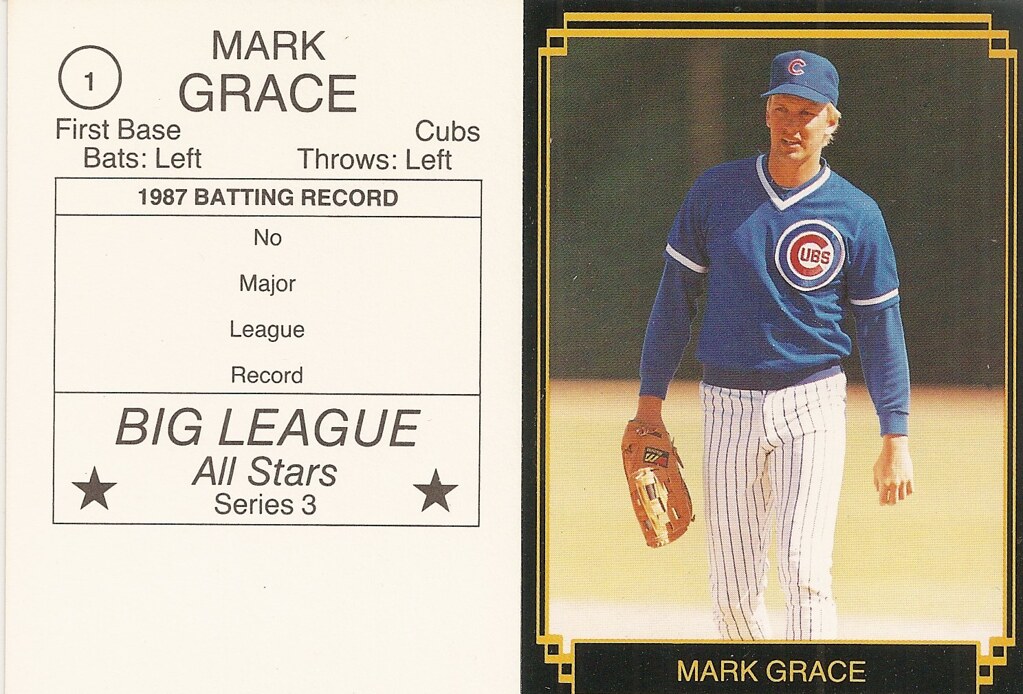 1988 Big League All-Stars - Grace, Mark (Series 3)