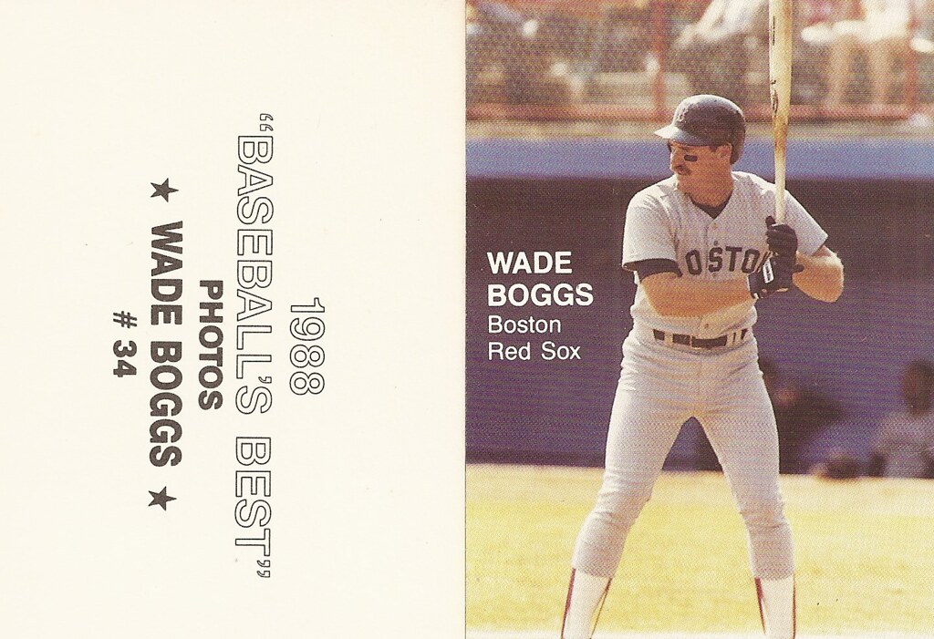 1988 Baseballs Best Photos - Boggs, Wade 34