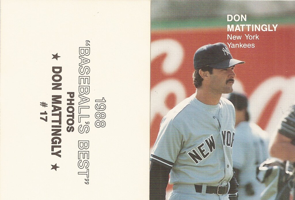 1988 Baseballs Best Photos - Mattingly, Don 17