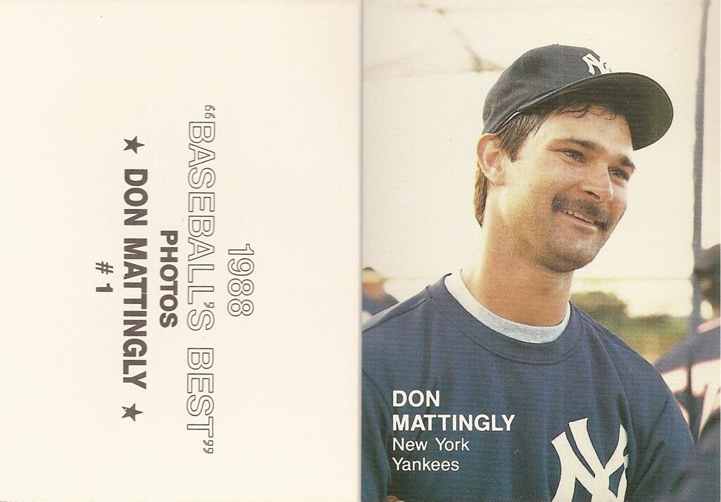 1988 Baseballs Best Photos - Mattingly, Don 1