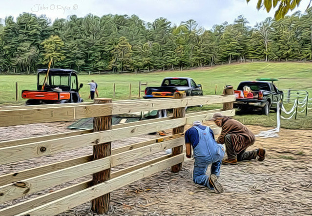 Building Fences on the Ranch