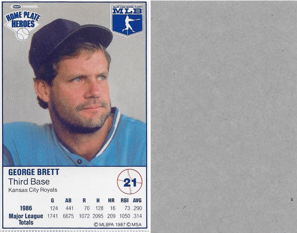 1987 Kraft - Brett, George