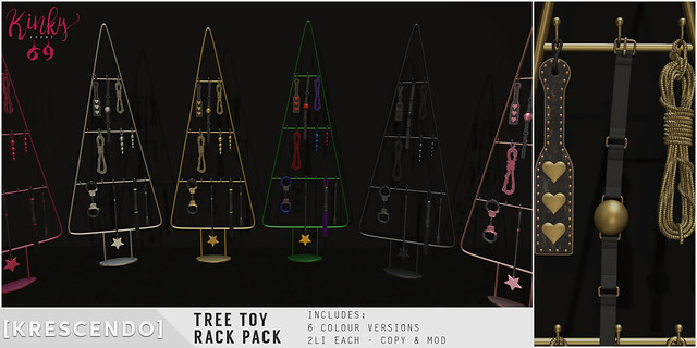 [Kres] Tree Toy Rack Pack - Kinky 69