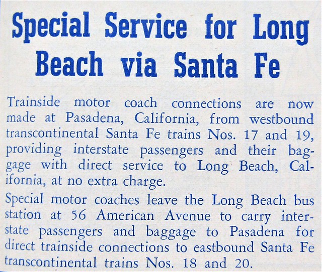 Special service for Long Beach 4177