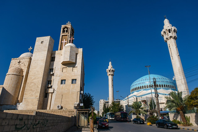 JORDANIEN König-Abdullah-I-Moschee in Amman