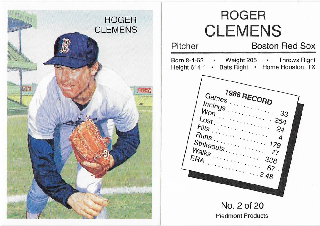 1988 Piedmont Products - Clemens, Roger
