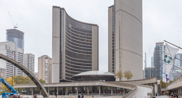 Toronto City Hall by Viljo Revell (1965), Canada
