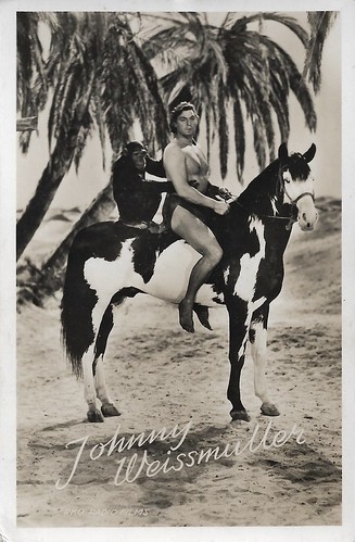 Johnny Weismuller as Tarzan