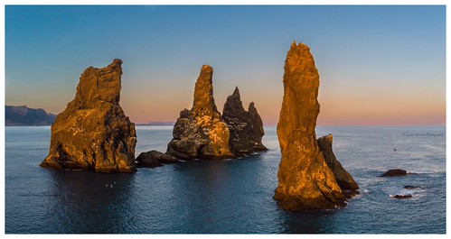 Reynisdrangar Sea Stacks, Iceland | by Gav Hardie
