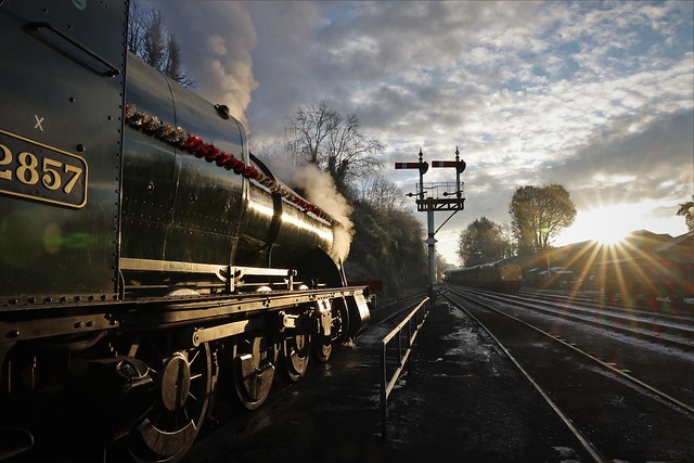 Dawn at the Severn Valley Railway