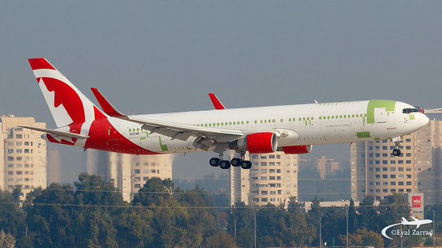TLV - ex Air Canada Rouge Boeing 767-300 Freighter N327AR