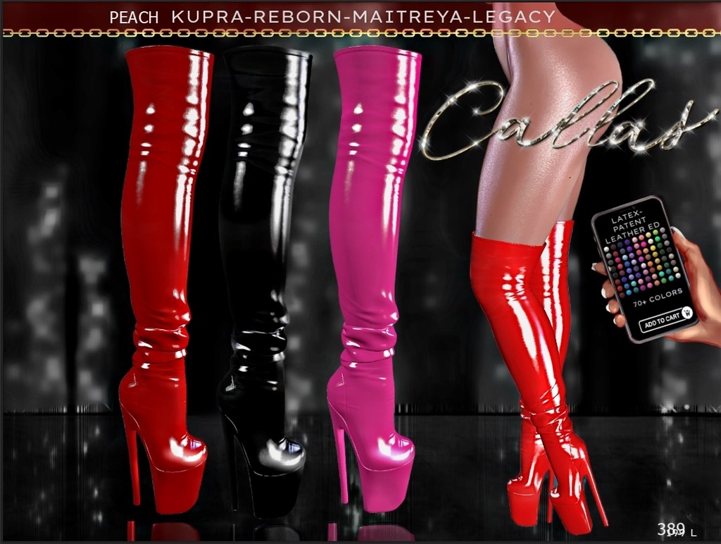 CALLAS BOOTS LATEX ED UPDATED AD 2022