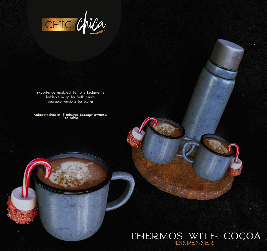 Thermos with cocoa by ChicChica @ Equal10
