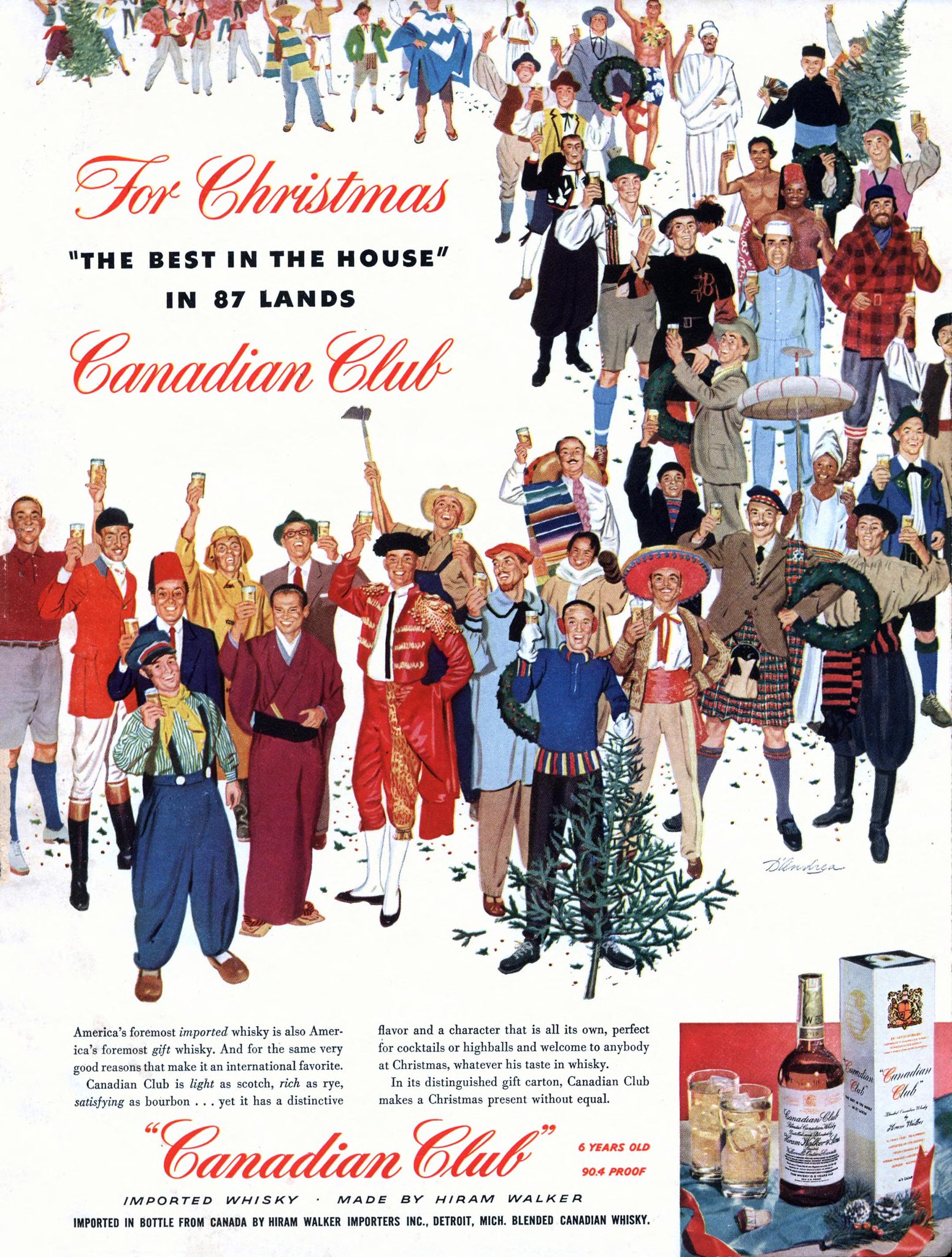 Canadian Club - published in Cosmopolitan (Vol. 135, No. 6) - December 1953