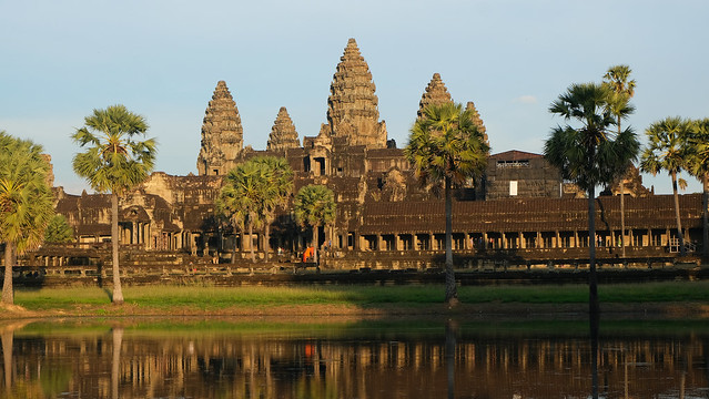 Evening Sun at Angkor Wat
