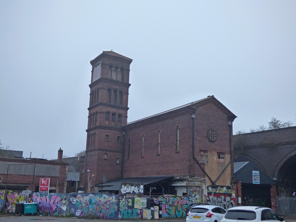 Former Father Lopes' Chapel from Digbeth Court Car Park