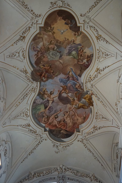 Eglise du Purgatoire, Marsala : Plafond de la Nef