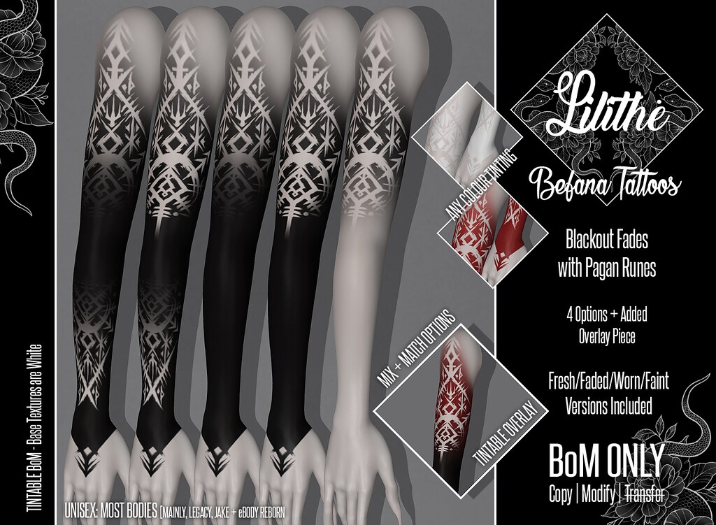 Lilithe'// Befana Tattoos @ GOTHMAS