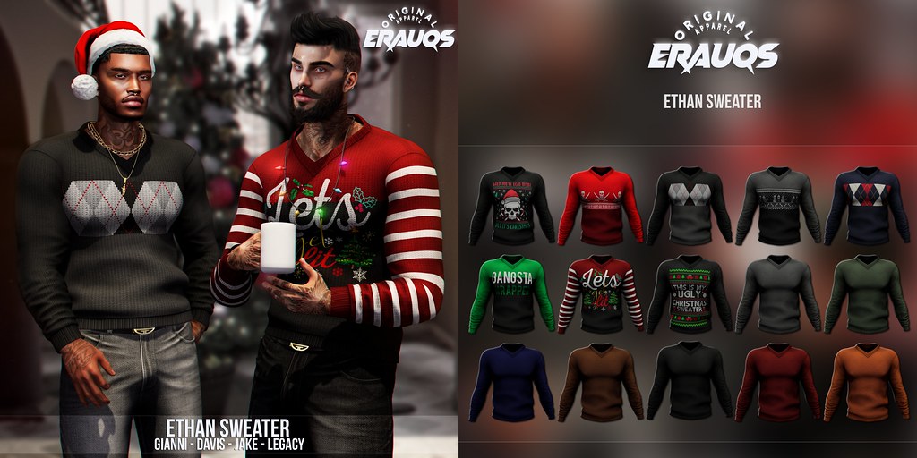 [ ERAUQS ] – Ethan Sweater at ACCESS
