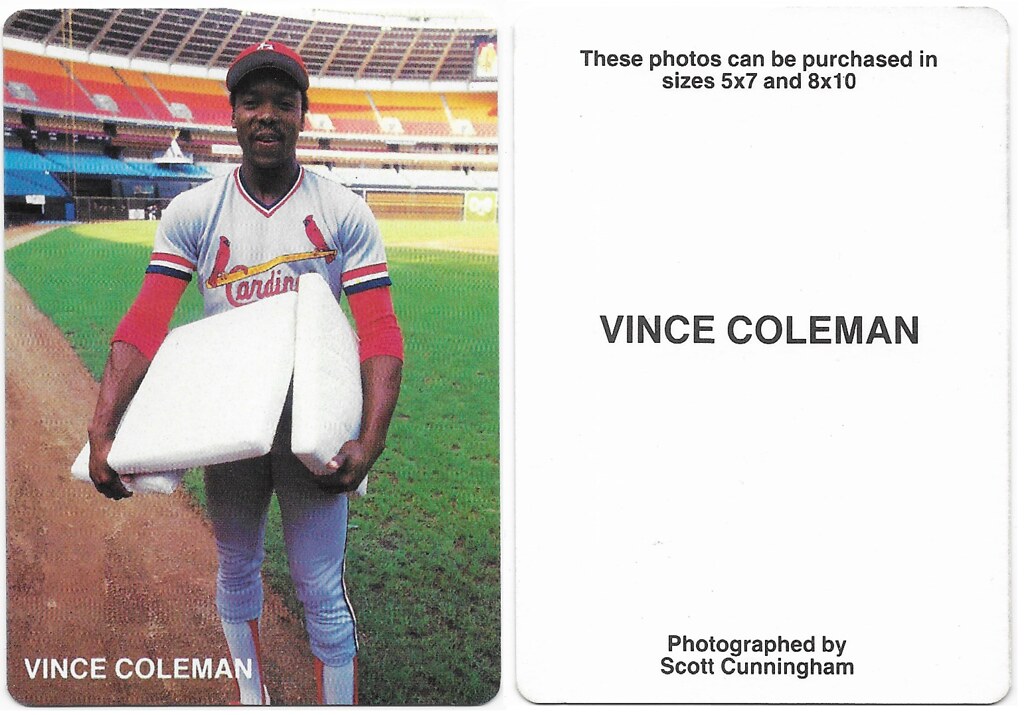 1986 Scott Cunningham Photos - Coleman, Vince