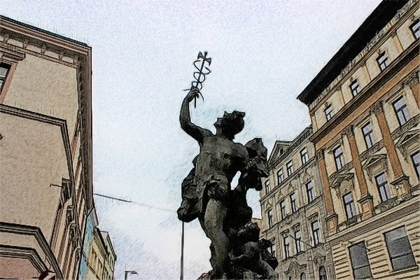 Olomouc_FuenteMercurio