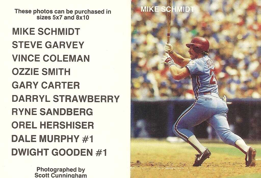 1986 Scott Cunningham Photos - Schmidt, Mike