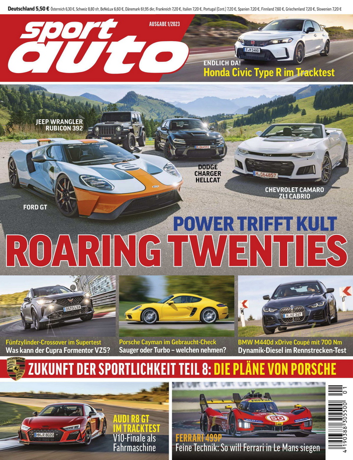 Image of sport auto - 2023-01 - cover