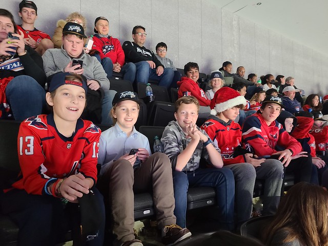 Lower School Ice Hockey Plays at Capital One Arena