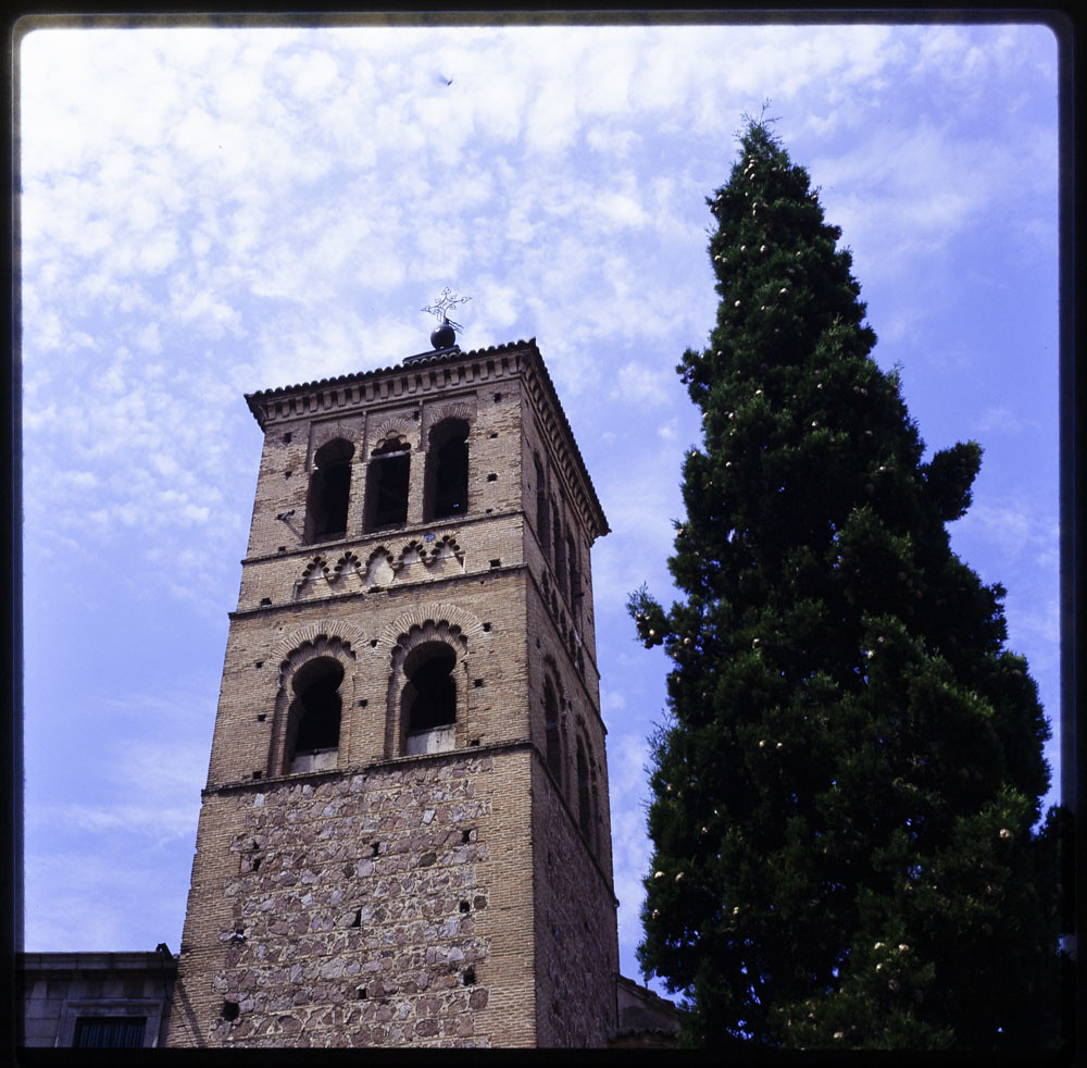 Toledo. Torre mudéjar de San Román. Fotografía de Luis Agromayor © Fototeca del IPCE