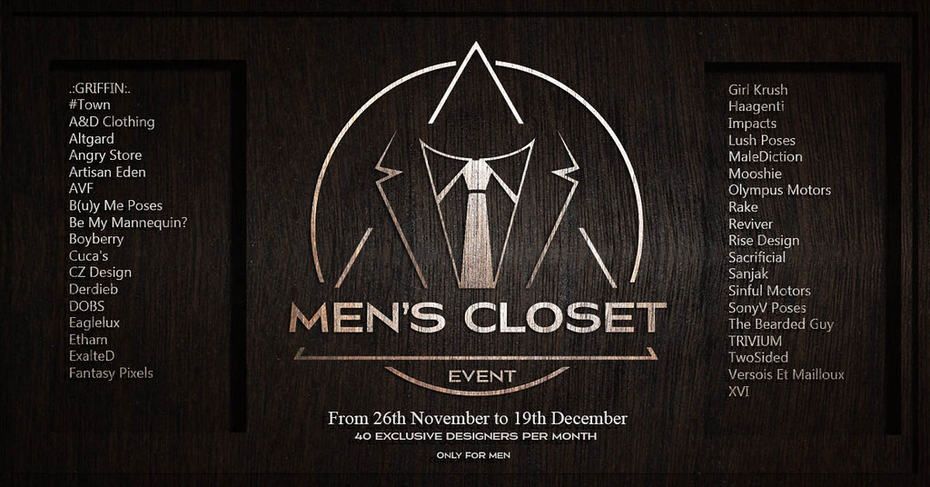 Find Your Festive Cheer At The Men's Closet!