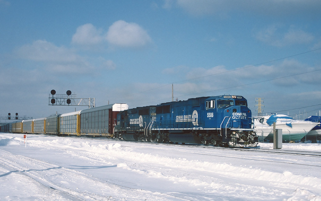 CR 5586 east in Whiting, Indiana on January 10, 1999. | Flickr