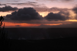 Sunset Over Kilauea