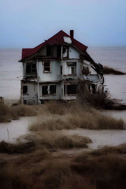 abandoned on the waterfront….
