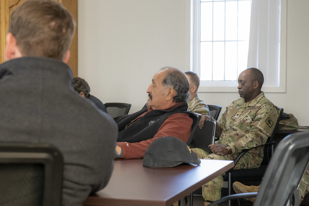 Wyoming Guard Leaders meet with Platte County and Community Leaders
