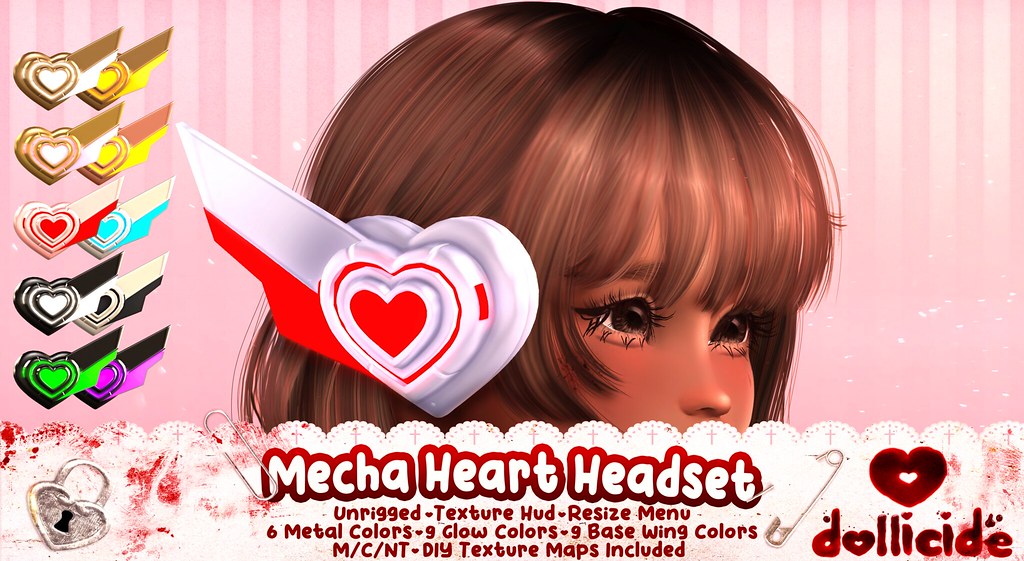 {Dollicide} ~ Mecha Heart Headset x Tokyo Zero