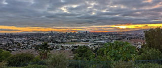 Sunset Panorama from Hilltop Park