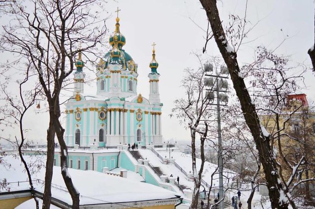 Ceremony for St. Andrew’s Church in Kyiv, Ukraine 12 December 2022